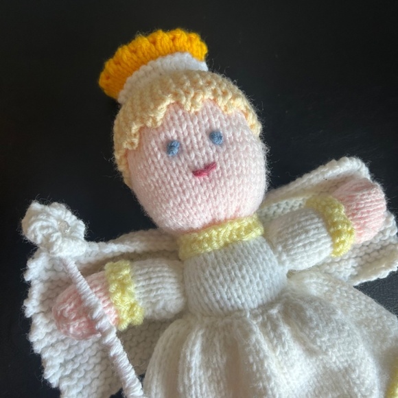 Handmade Knit Angel Doll - Picture 11 of 11